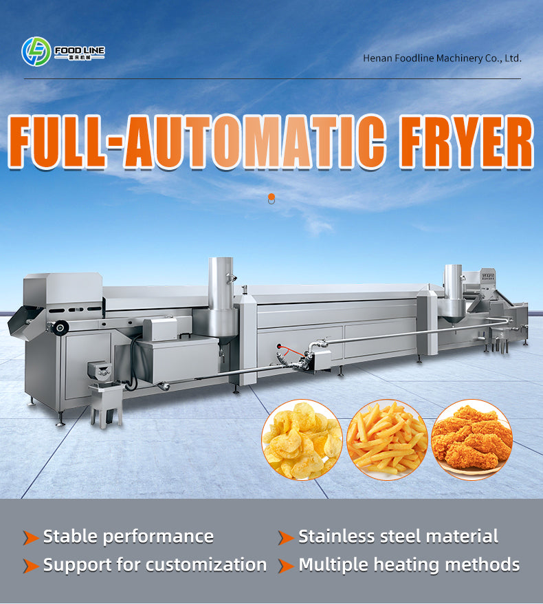 Deep Frying Production Line