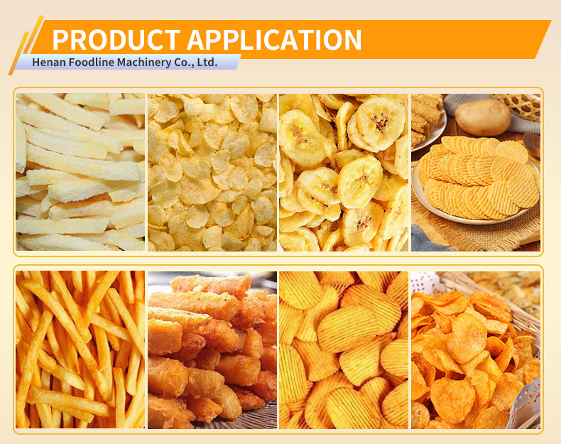 French Fries and Potato Chips Production Line