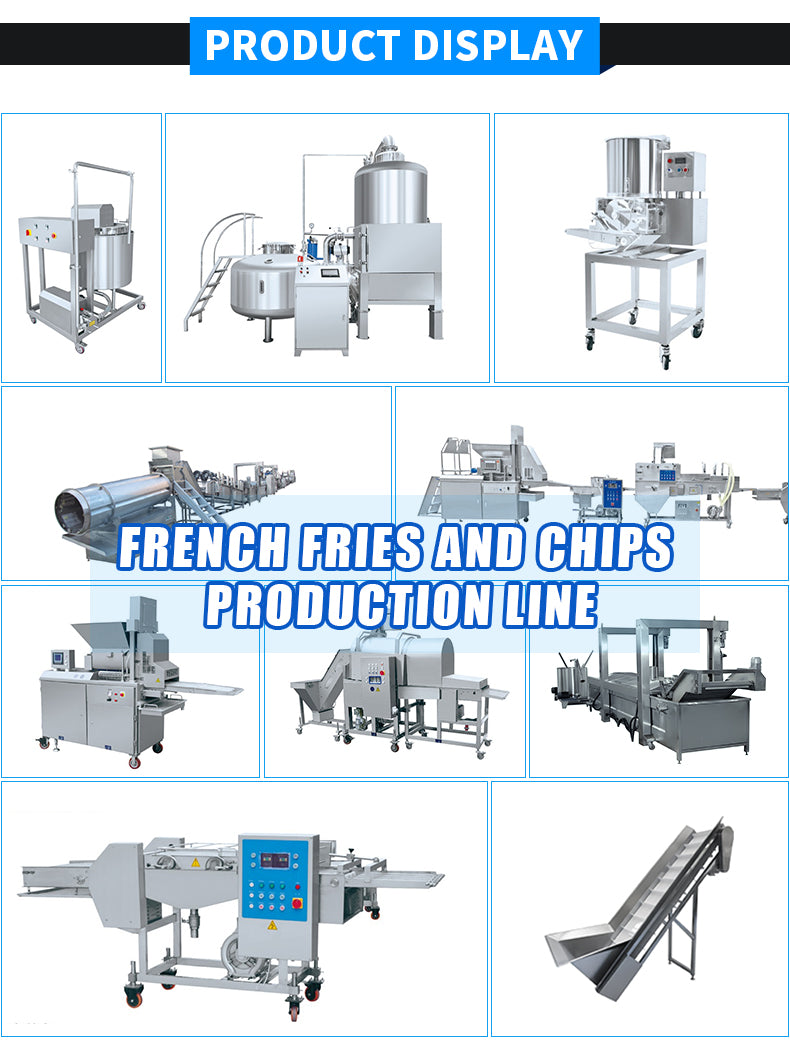 French Fries and Potato Chips Production Line