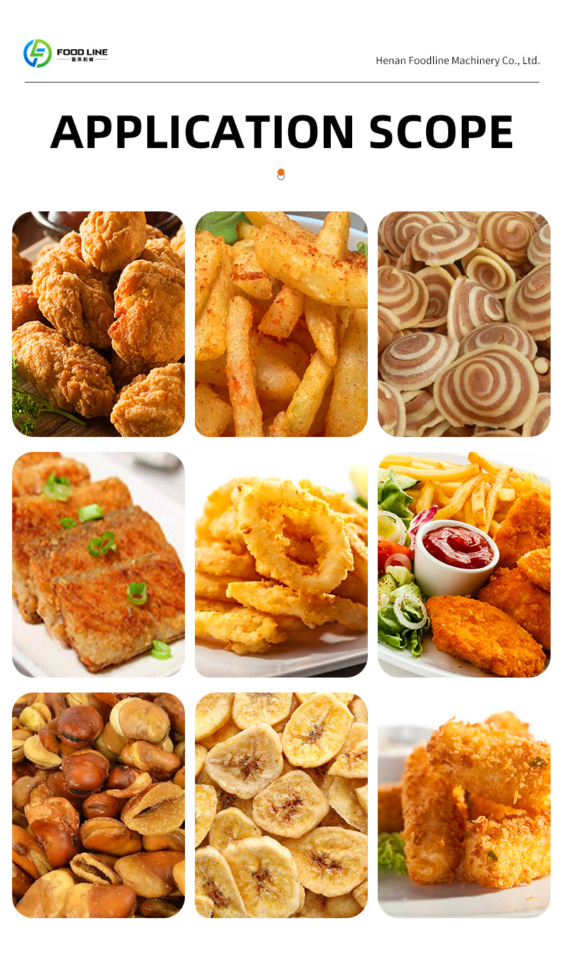 Deep Frying Production Line